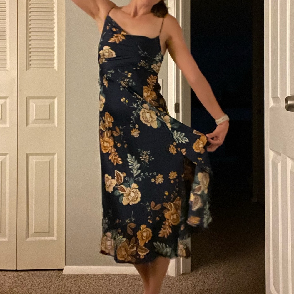 Petal & Pup Silk Midi